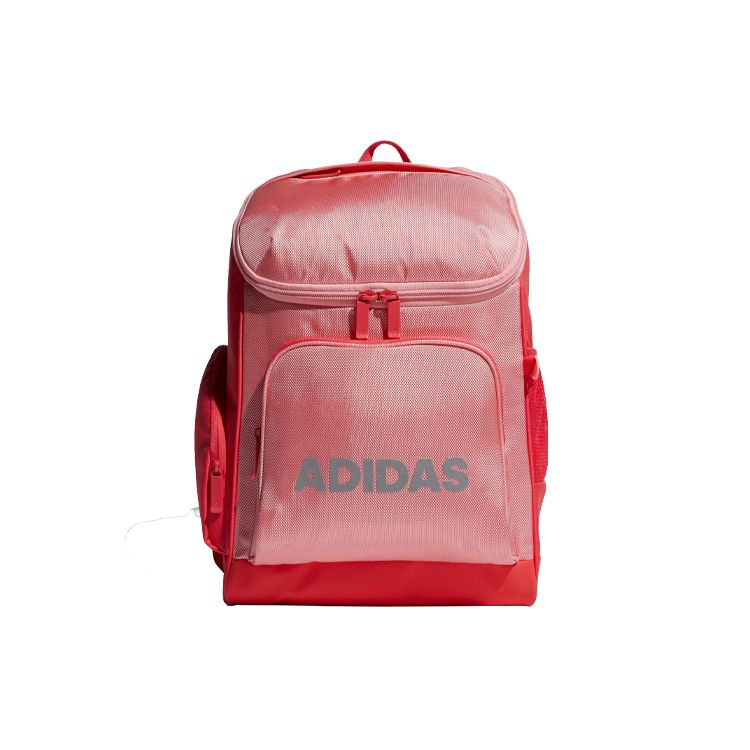 Adidas Ops Sports Casual Zipper Polyester Backpack Unisex Backpacks Orange Red FM6828 Orange Red