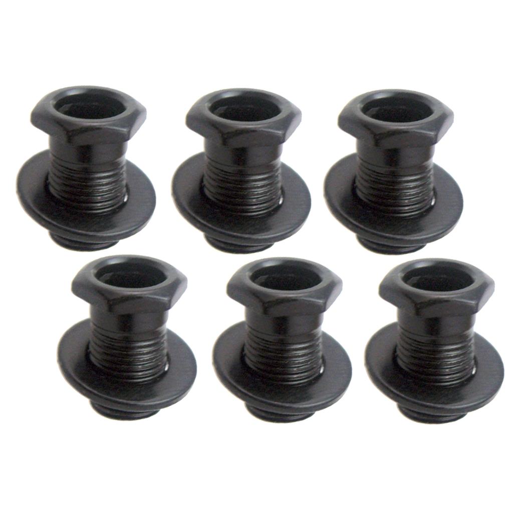 

1 Set Iron Tuning Peg Tuning Key Bushing Washer Gasket for Electric/Wood/Acoustic Guitar Replacement Parts чорний