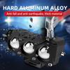 3 Lens Motorcycles LED Headlight Work Spot Light Hi/Low Beam Motorbike Spotlight Driving Fog Lamp External Scooters Headlamps