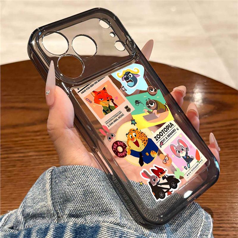 Zootopia Transparent Case for iPhone 17 Pro Max iPhone 11