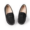 2025 Spring Kids' Suede Slip-on Loafers - Casual Style