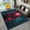 HD Valorant Series Game Gamer-Bereichsteppich, Teppich für Zuhause, Wohnzimmer, Schlafzimmer, Sofa, Fußmatte, Dekor, Kinder spielen, rutschfeste Bodenmatte