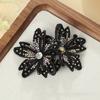 1Pairs Sparkling Flower Brooch Fabrics DIY Craft Rose Brooch Fabrics  Headband Accessories Fabrics