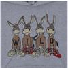 Wild Donkey Unisex Hoodie Heather Grey Fc Basket