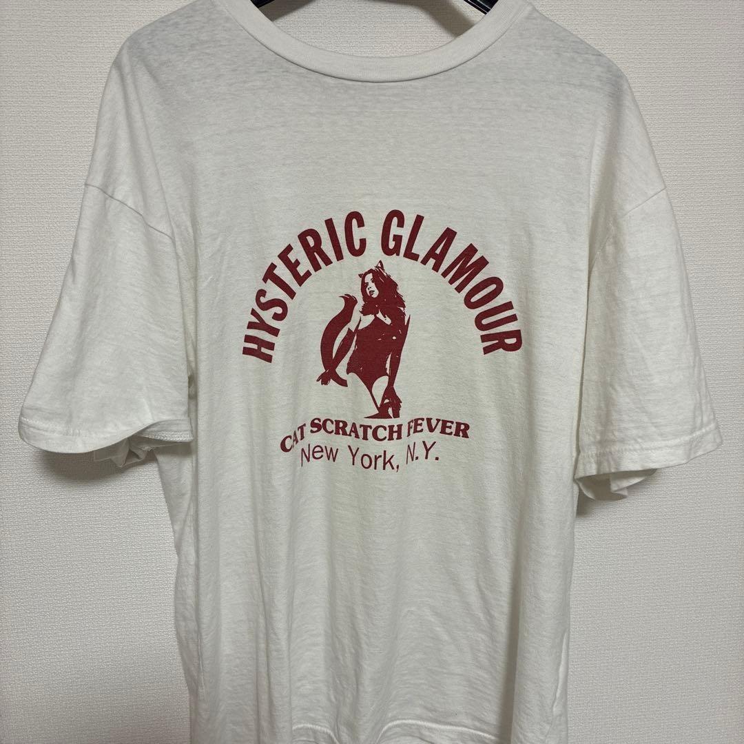 HYSTERIC GLAMOUR T-SHIRT WHITE L