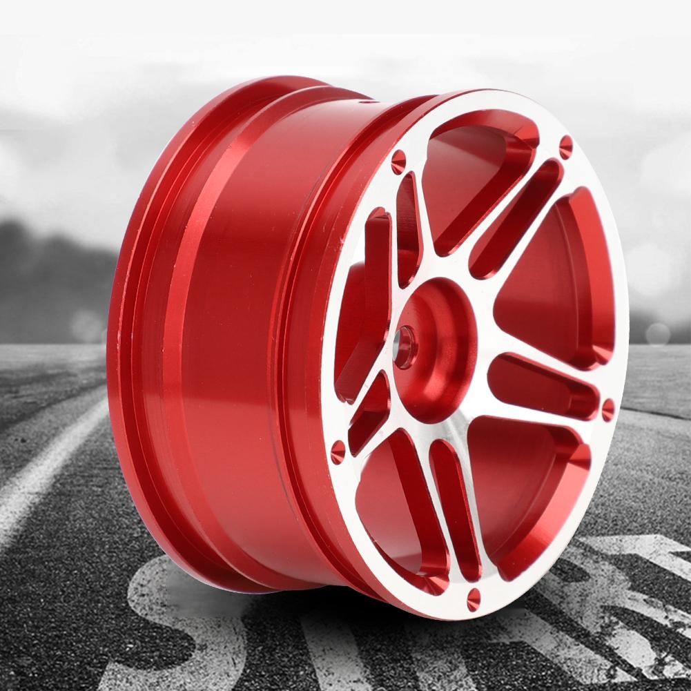 4PCS 1.9inch Aluminium Alloy Metal Wheel Hubs for 1:10 Remote Control RC Climbing Drifting CarRed