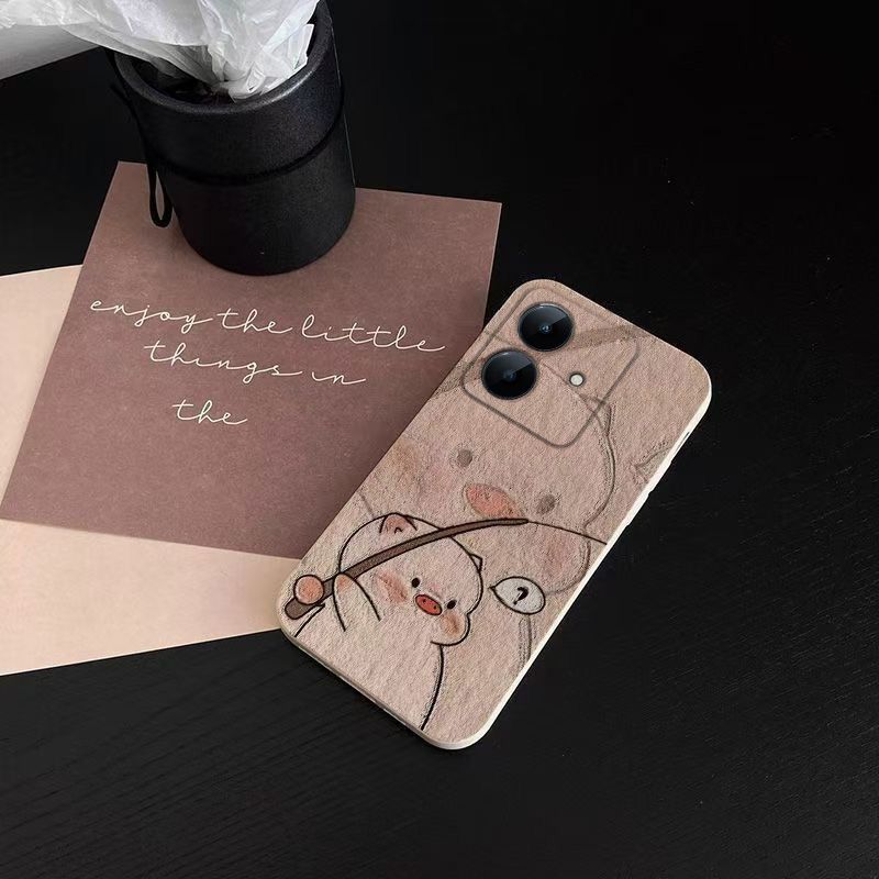 

Realme Note60x Mobile Phone Case Internet Celebrity Girl Heart Anti-drop REALME NOTE 60X