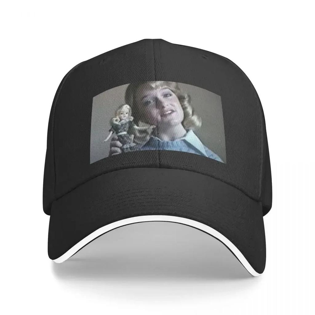 Susan Olsen and her Cindy Doll Baseball Cap Golf Wear Thermal Visor GentleUnisex Hat Womens Golf Wear Unisexs