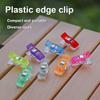 5/10/2030/50/100 Stück Nähklammern-Ordner mit Plastikboxen für Bastelwerkzeuge Bücher Handarbeiten Plastikclips in verschiedenen Farben sind leicht zu sortieren