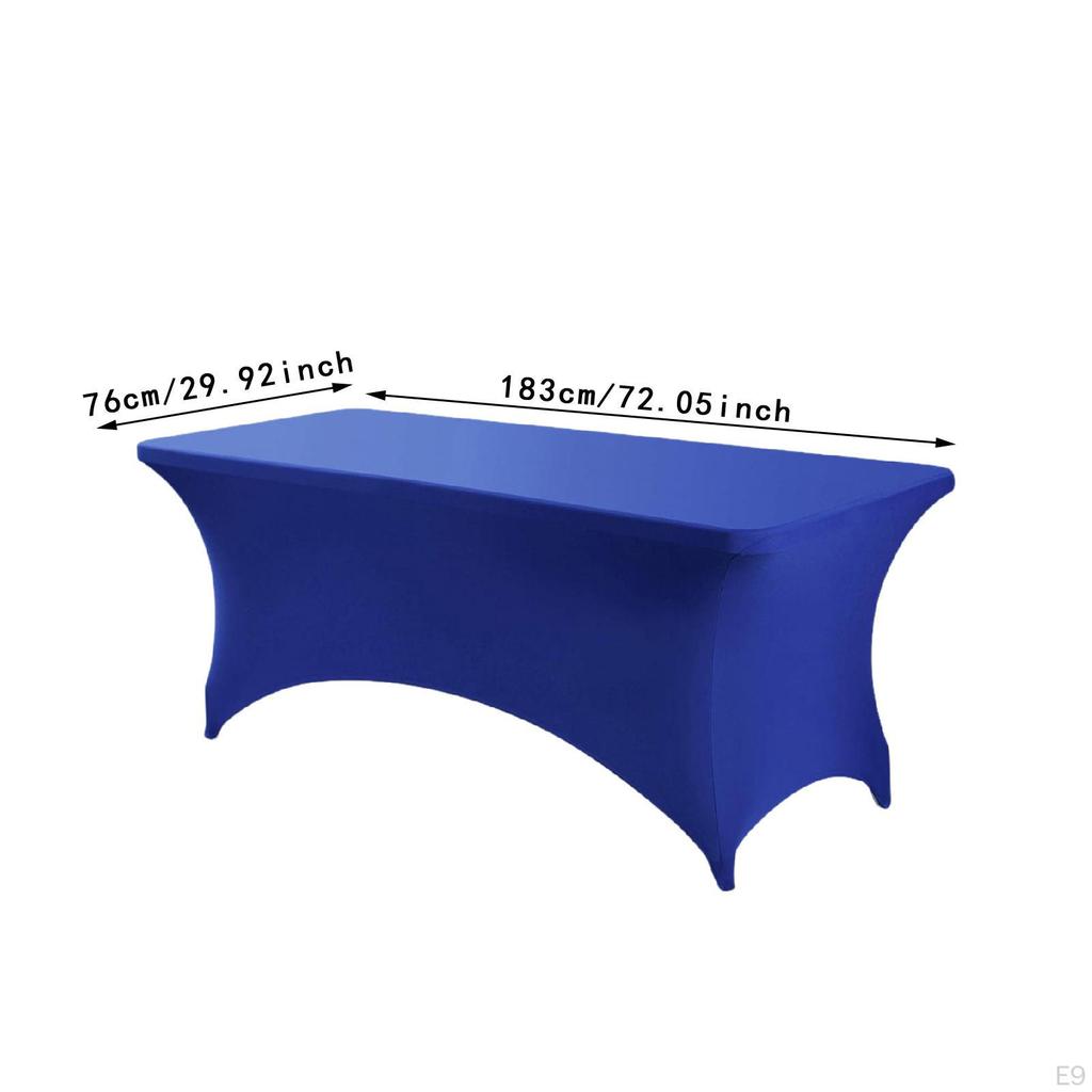 6 Foot Rectangle Table Protector for Lash Bed Cover At Weddings And Parties