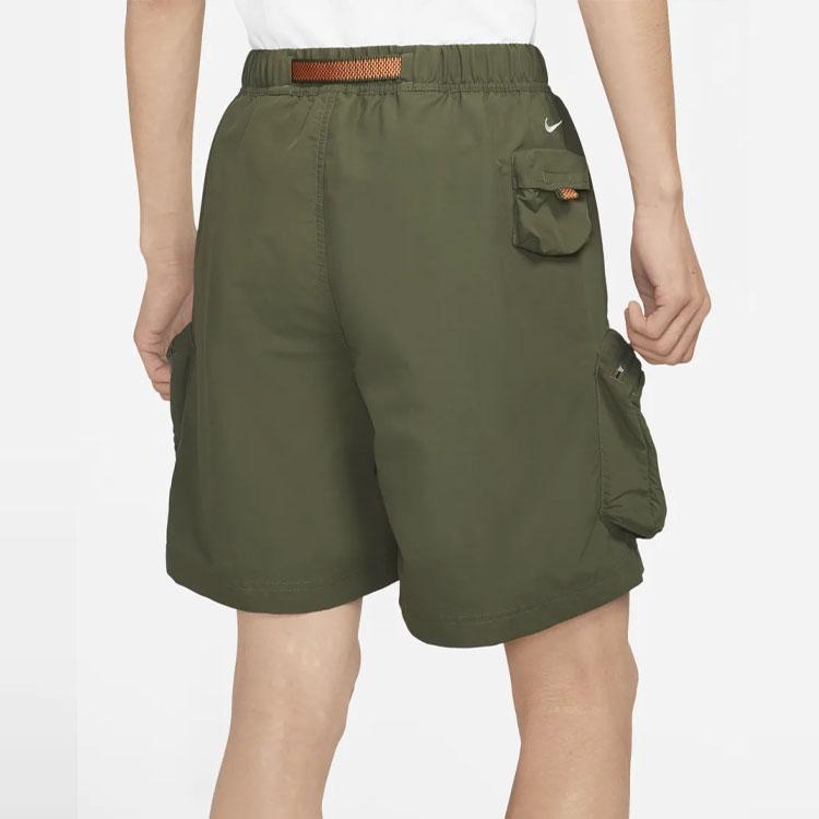 Nike Acg Series Snowgrass Solid Cargo Shorts Men Bottoms Green DN3946-325
