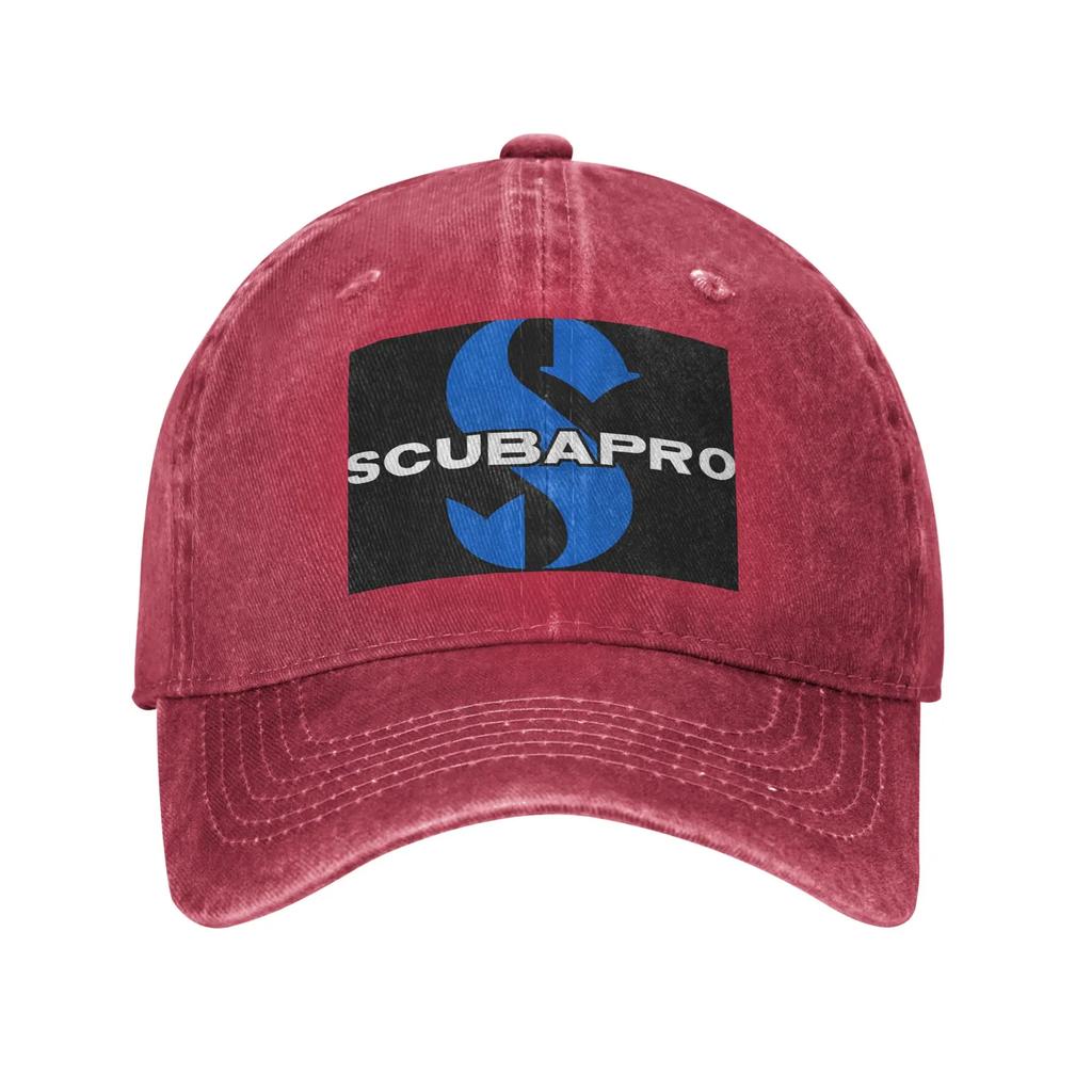 Scubapros Diving Logo Denim Cap Casual Baseball Caps Adjustable Hat Summer Unisex Baseball Hats