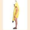 Halloween Erwachsener lustiges Frucht Verkleidungskostüm große Banane Einteiler Partykostüm