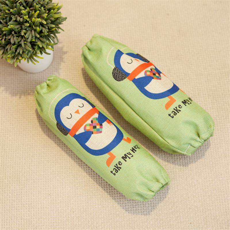 

2 шт. 20 см маленькие детские пылезащитные нарукавники для духовки с рисунком животных из мультфильма хлопковые льняные нарукавники для чистки и выпечки