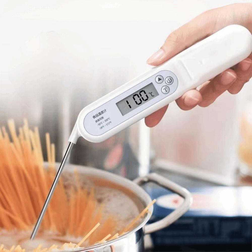 High Accuracy Digital  Food Thermometer Foldable Barbecue Thermometer  Baking