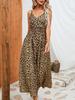 Women's Summer Casual Fashion Solid Color Dresses V-Neck Sleeveless Dresses