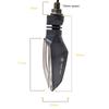 2pcs/set 12V Motorcycle Turn Signal Lights Waterproof ABS LED Direction Yellow Lights Motorcycle Light Assembly