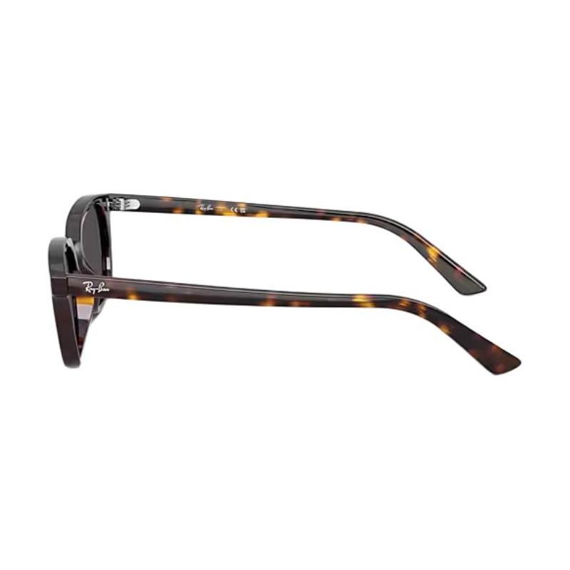 RAYBAN Logo Square Sunglasses Unisex Couple Style 135987 53-19 RB4456