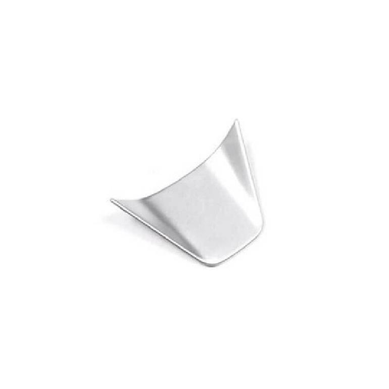 1PCS For Toyota Venza Harrier 2021-2023 Silver Steering Wheel Sheet Cover Trim