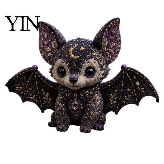 Decorative Floral Felt Craft Forest Guardians Patchwork DIY Kit, Woodland Animal Sewing Pre-cut Creative Hobby Embroidery Supplies Fabric Kit