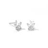 Double Butterfly Zirconia Stud Earrings: Sweet, Fashionable Jewelry for Women
