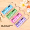 1pc 10cm Ruler Mini Calculator Ultrathin Solar Energy Multifunction Calculator for Children School