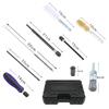 Universal Injector Seat Cleaning Set 19 Pcs Diesel Engines Sealing and Shaft Brush Kit