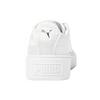 Puma Basket Platform Thick Sole Heighten Unisex White Silk (Unisex) Skateboard Shoes 365133 05