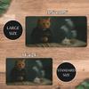 Humor Exorcism Cat MTG&TCG Tabletop Game Mat Magic Party Playmat Durable Rubber for Games 35X60cm Mouse Pad PC Offices Desk Mats