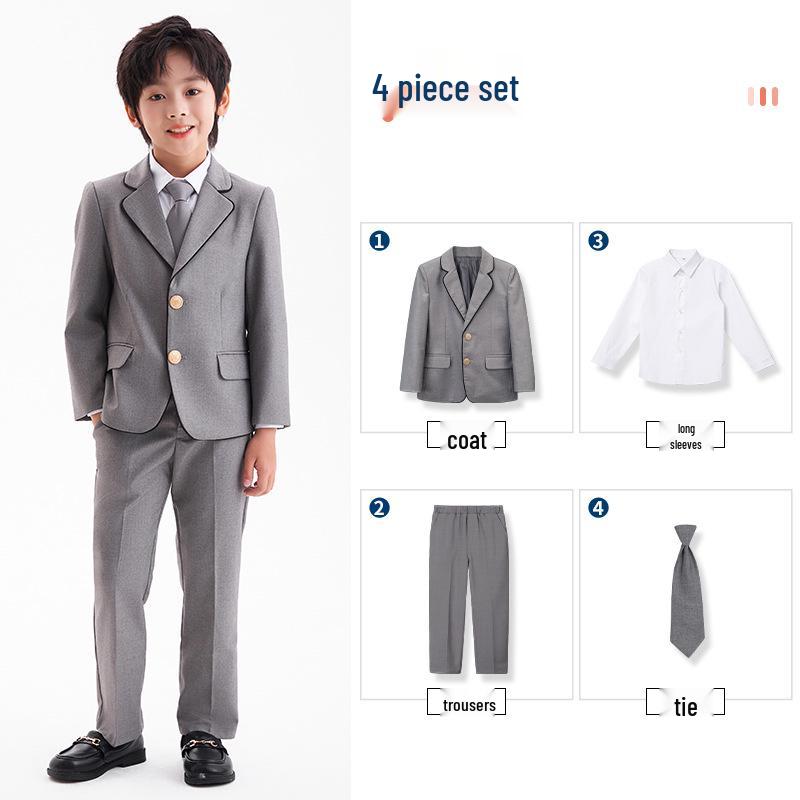 Summer British Style School Uniform Set for Students - Includes Choir and Graduation Options