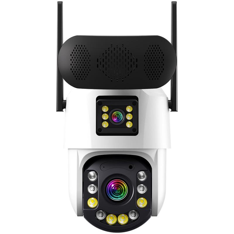 ICsee 6-Inch 50x Optical Zoom Binocular Surveillance Camera with Metal Shell and 4G Connectivity