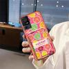 Card Slot Fashion Design Phone Case For TCL 40SE/T610K Full Wrap Back Cover Cartoon TPU Waterproof Soft Case Cover Cute