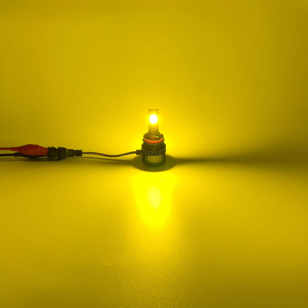 Catland LED Fog Lamp H8 H9 H11 H16 Yellow Yellow