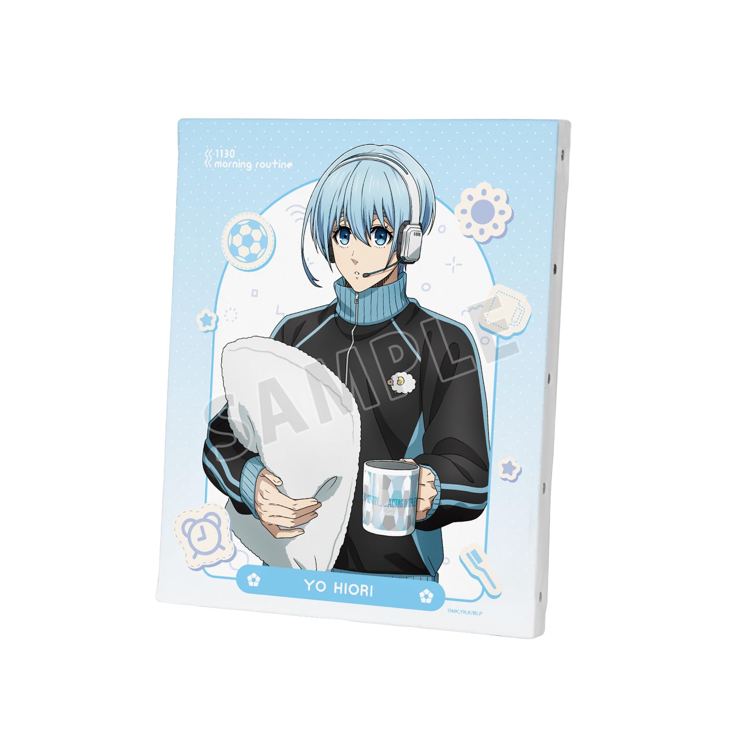 

ТВ-аниме Недавно нарисованная Хиори Хицудзи Утренний распорядок Холст Синяя тюрьма вер.