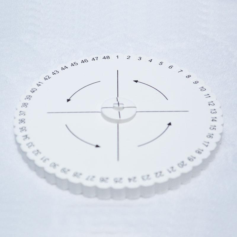 

Handmade 48-Position Disc Knitter: DIY Rope and Bracelet Braiding Tool