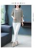 2026 Summer Women's Printed Silk Top – Stylish Loose Short Sleeve T-shirt for Middle-aged and Young Mothers