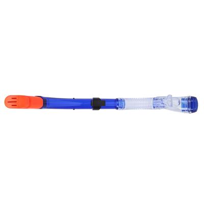 Tubo respiratorio per snorkel in gomma semi-asciutto per immersioni Attrezzatura per allenamento nuotoSnorkel