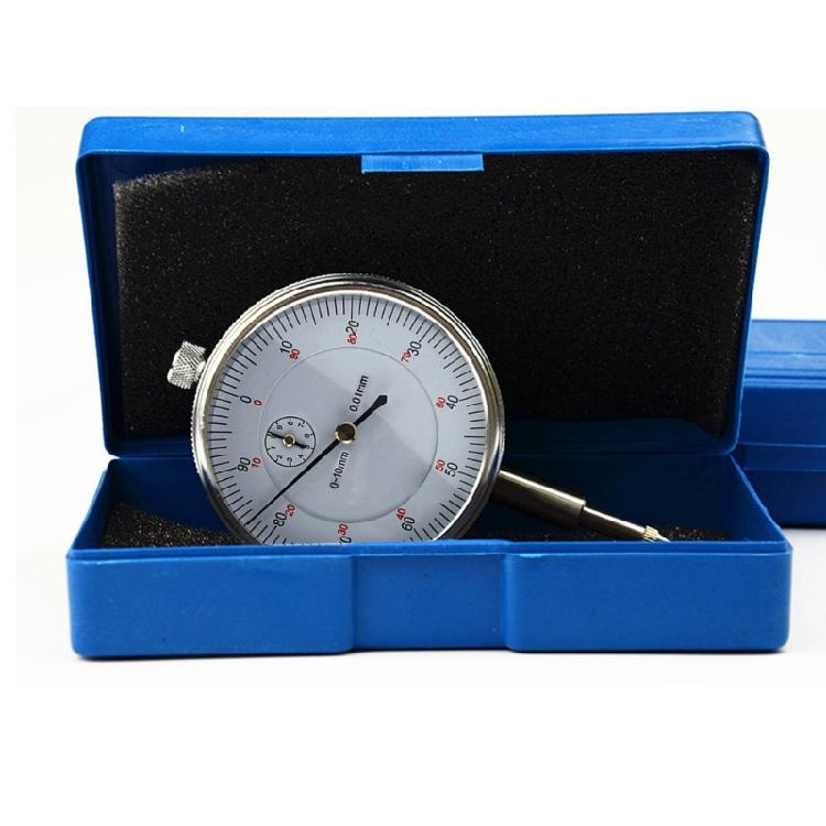 Mechanical Dials Indicator Gauge, Stainless Steel 0.01mm Accuracy for Detailed Part Measurement Work Dimension Checking