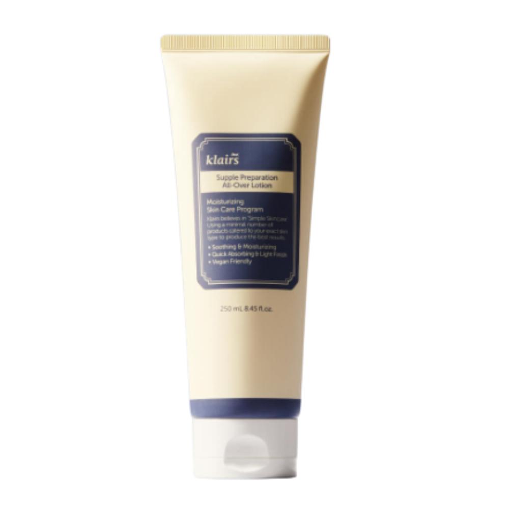 

Klairs All-Over Lotion 250ml Lightweight Hydrating & Soothing Moisture Lotion