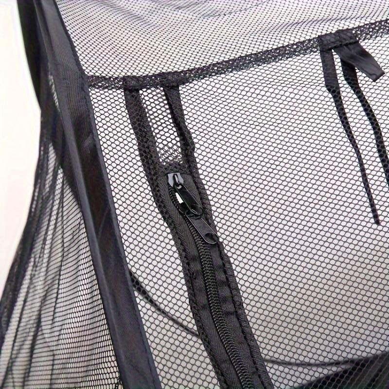 Pop Up Foldable Pet Mesh Tent, Portable Breathable Anti-Mosquito Playpen for Cats & Small Dogs