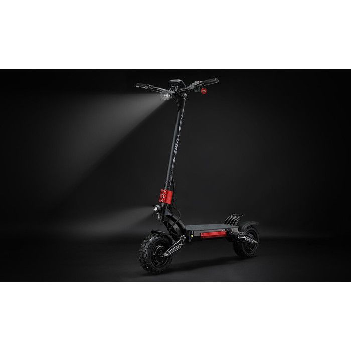 Patinete eléctrico YUME para adultos, motor dual de 3000 W, EBS, frenos de disco hidráulicos, amortiguadores hidráulicos