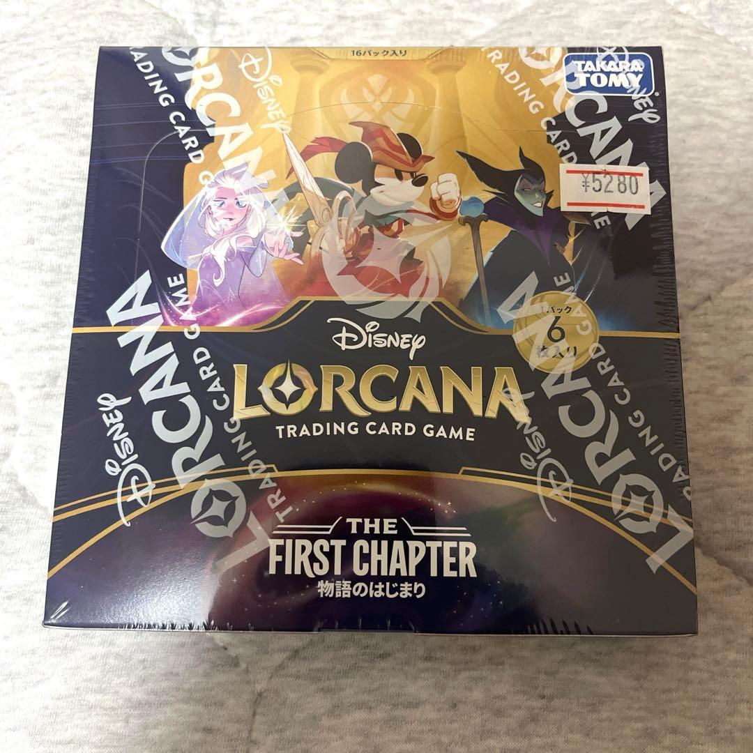 Used Disney Lorcana The Beginning of the Story 1BOX with shrink box New unopened