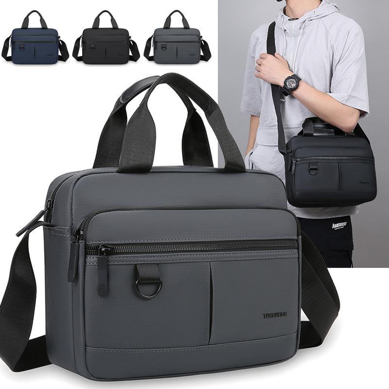 

Water-repellent Shoulder Bag Men s Handbag Crossbody Bag чорний