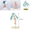 Hatsune Miku Cartoon Virtual Singer Manga Statue Figurines Stunning Collectible Model Toy