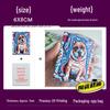 Custom Ceramic Magnetic Refrigerator Sticker - Soft Rectangular Design for Home Decoration, Graduation, and Advertising Gifts
