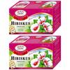Malwa Fruit Tea Hibiscus 40 G (20x2g) X 2 Pieces