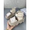 Rundzehen-Römersandalen für Damen-Oberbekleidung, 2025 Neuer Sommerstil, Dicksohlig, Hochwertig, Fischmaul, Zehenfrei, Lässige Sandalen