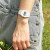 Casio Digital Unisex Watch Biomass Plastic No Presentation F-91WB-7A (White, Band, Box)