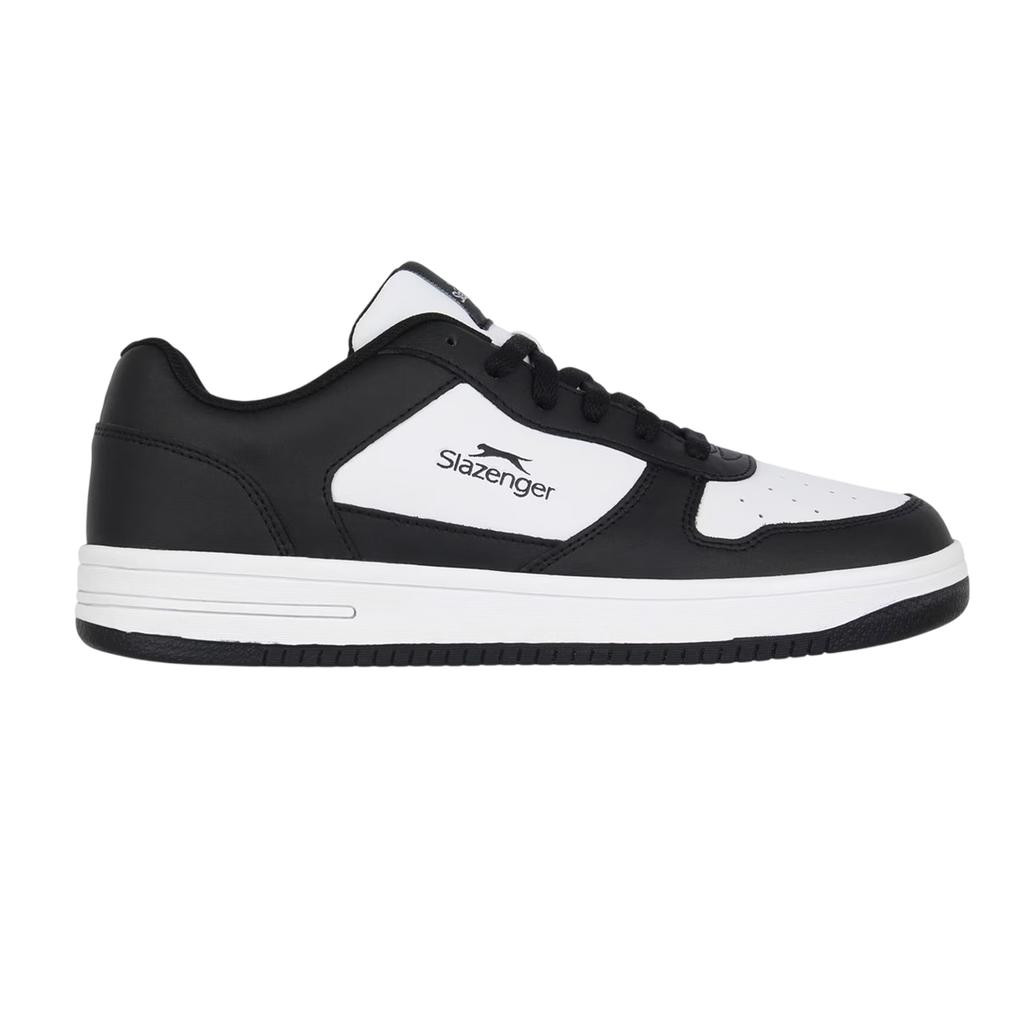 Slazenger Mens Tower Leather Low Trainers