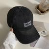 Retro Washed Denim Baseball Cap Female Couple Versatile Big Head Circumference Sunshade Cap Male Face Small